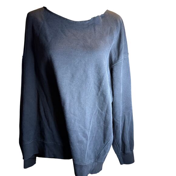 Lululemon Perfectly Oversized Sweatshirt, Raw Edge Wide Neckline, Size XL - Picture 1 of 6